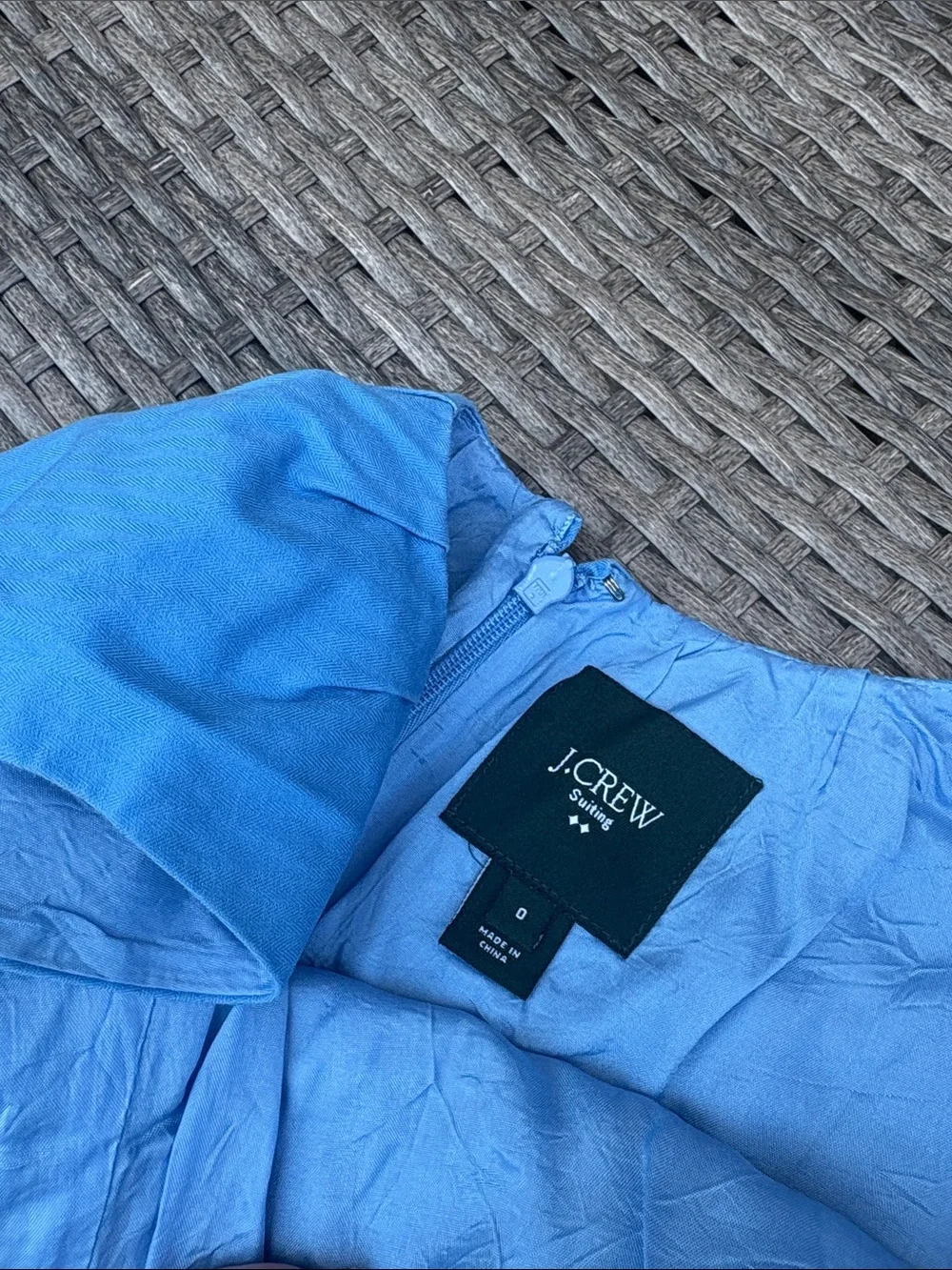 J. Crew Light Blue Sleeveless Dress